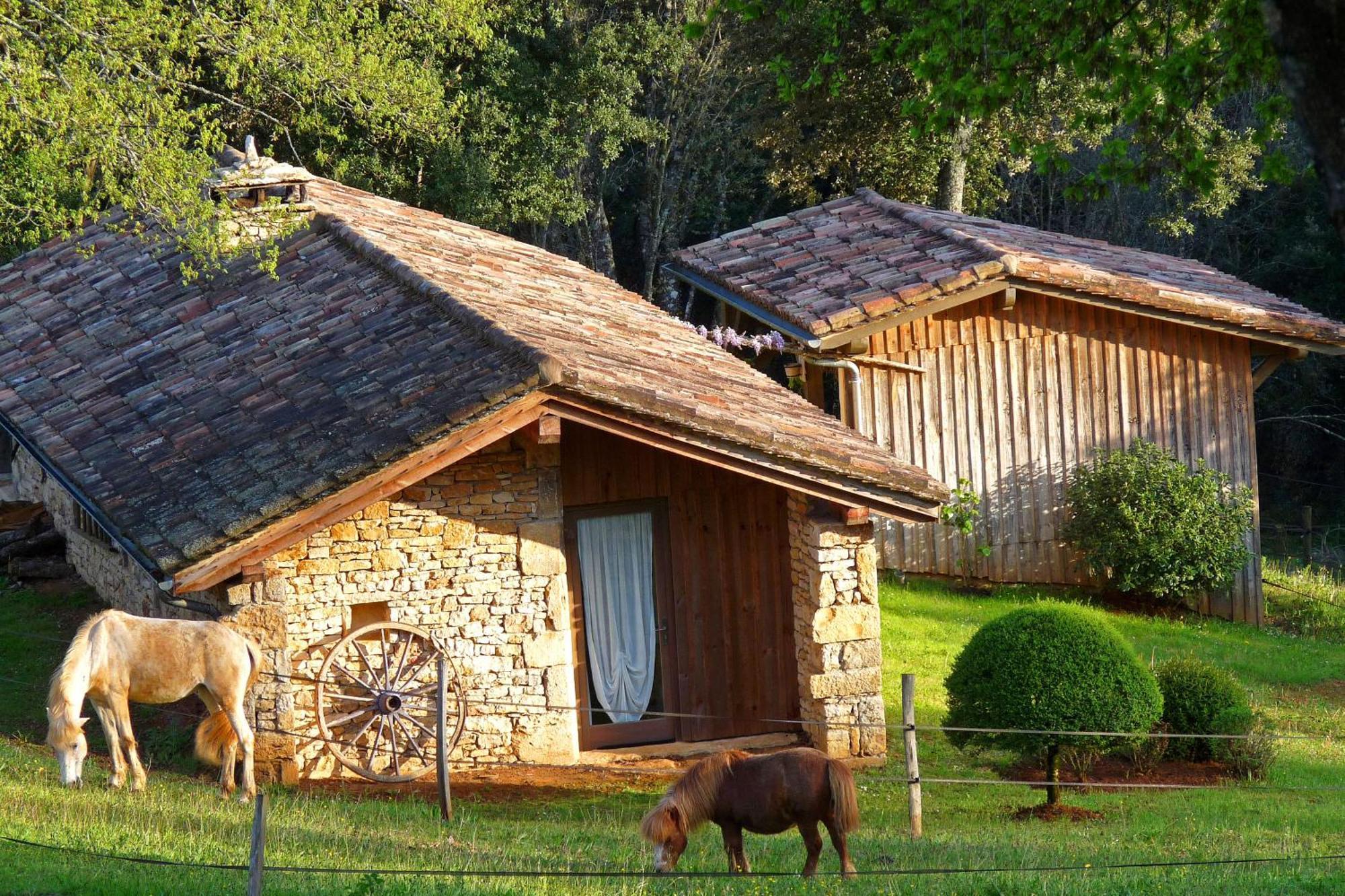 Willa Eco-Hameau Du Sentier Des Sources Sarlat-la-Canéda Zewnętrze zdjęcie